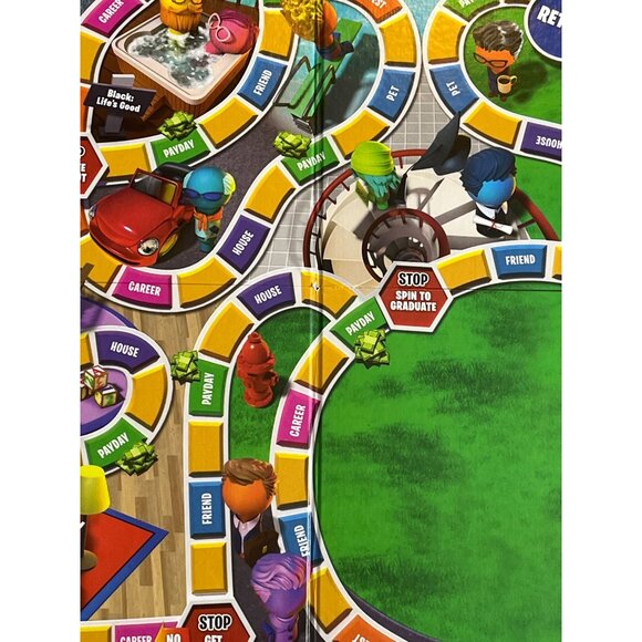 Game of Life Hasbro Replacement Board 2014 Edition Piece Only - Picture 6 of 6
